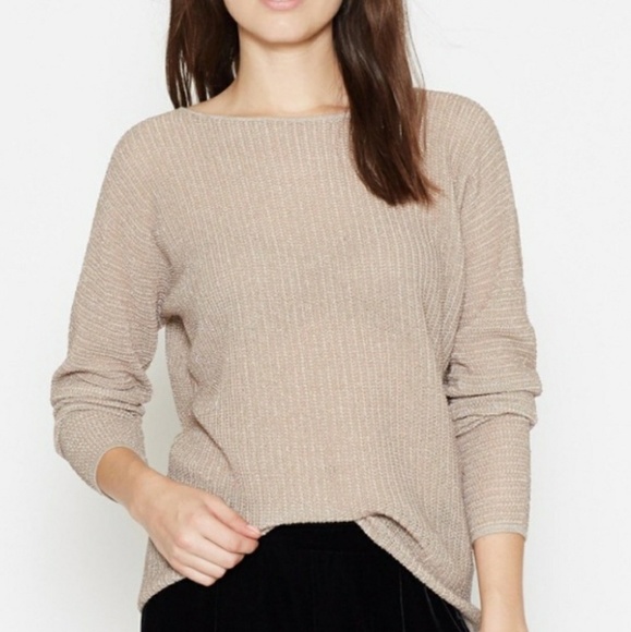 Joie Sweaters - Joie Kerenza Metallic Sweater